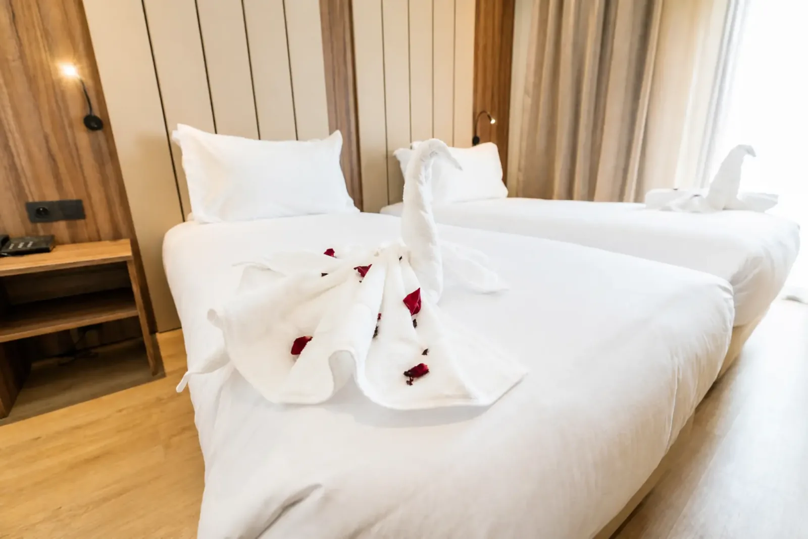 Twin Room interior, Imperial Boutique Hotel Rabat